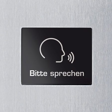 Anzeige "Jetzt sprechen" durch Zustandsmodul
