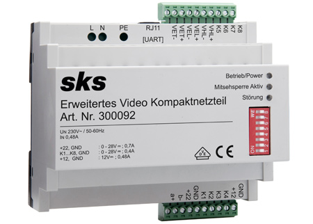Erweitertes Video-Kompaktnetzteil