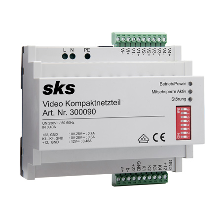 6-Draht Videokompaktnetzteil 