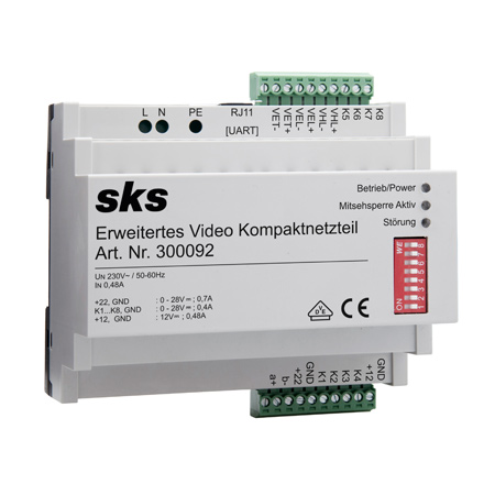 300092 Erweitertes Video Kompaktnetzteil