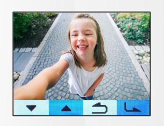 BSV2012 Videoinnensprechstelle Videobild mit Kind 