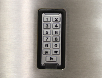 Kartenleser mit Codeschloss
