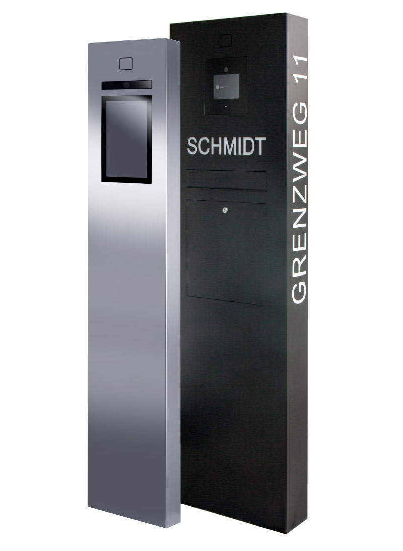 Übersicht SKS Stelen mit COMFORT Einbau 