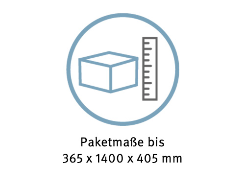 Paketmaße 