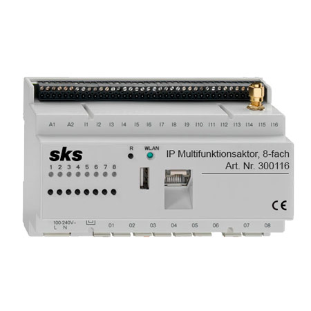 IP-Multifunktionsaktor, 8-fach