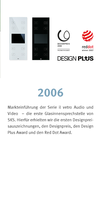 Historie 2006 ilvetro Einführung 