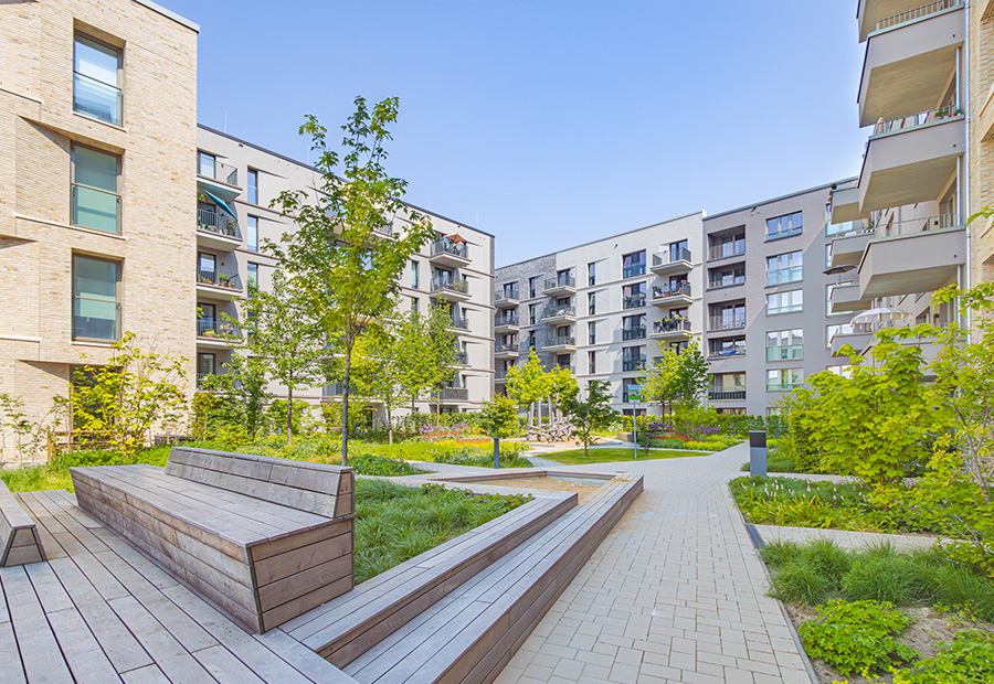 Außengelände Baakenhafen