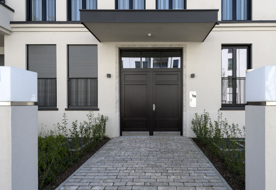 Referenz Belsenpark Eingang 