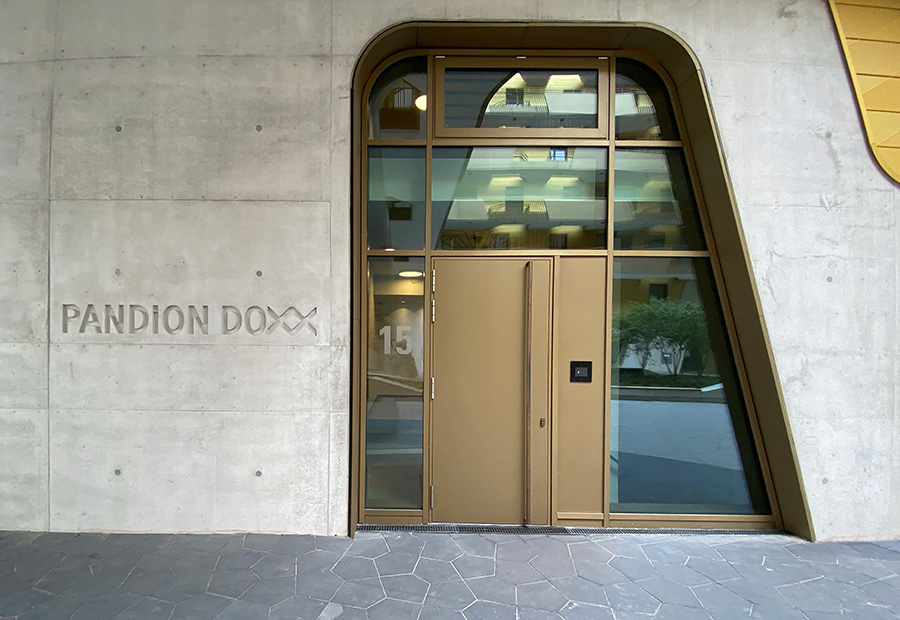 Eingangsbereich Pandion Doxx