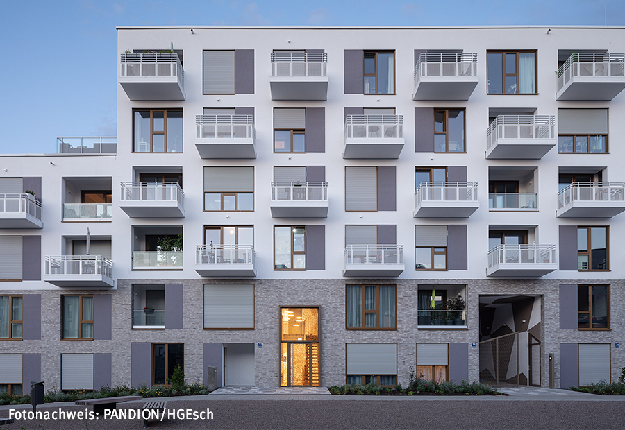 Referenz Pandion Penta Eingangsansicht 
