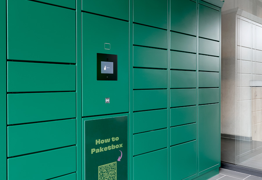 Nahaufnahme der COMFORTbox in der ZIMMEREI in Köln