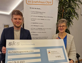 Spendenübergabe 2024
