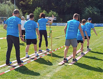 Teamlaufen beim KKHG Sommerfest